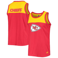 Kansas City Chiefs Starter Team Touchdown Fashion Tank Top Red/Gold