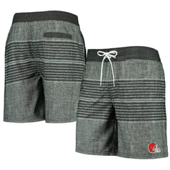 Cleveland Browns G-III Sports by Carl Banks Horizon Swim Shorts Black