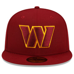 Washington Commanders New Era Team Basic 59FIFTY Fitted Hat Burgundy