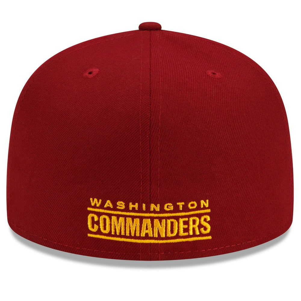 Washington Commanders New Era Team Basic 59FIFTY Fitted Hat Burgundy
