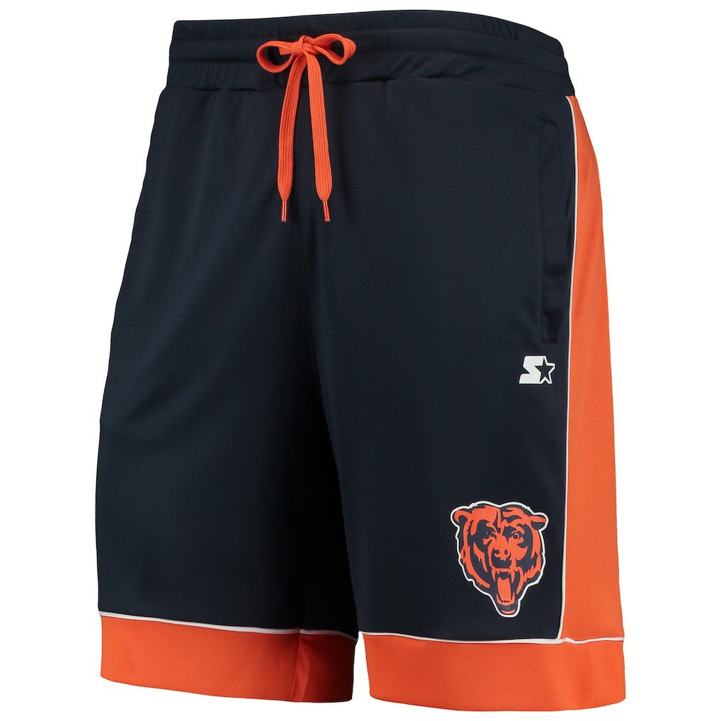 Chicago Bears Starter Fan Favorite Fashion Shorts Navy/Orange