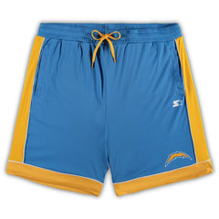 Los Angeles Chargers Starter Fan Favorite Fashion Shorts Powder Blue/Gold