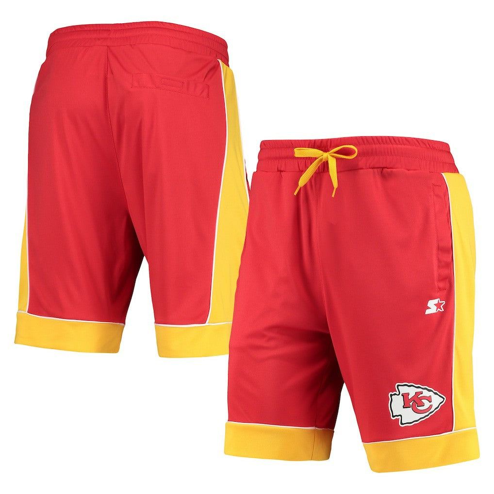 Kansas City Chiefs Starter Fan Favorite Fashion Shorts Red/Gold