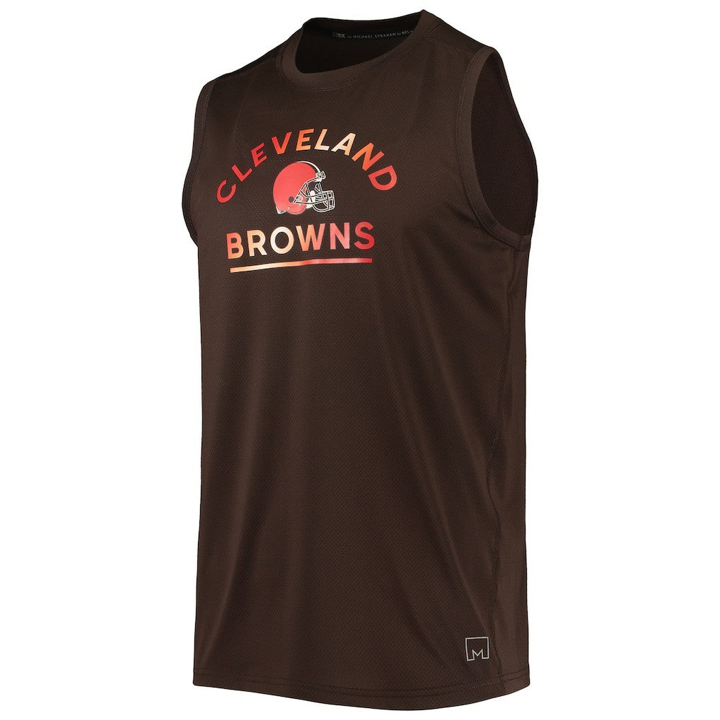 Cleveland Browns MSX by Michael Strahan Rebound Tank Top Brown