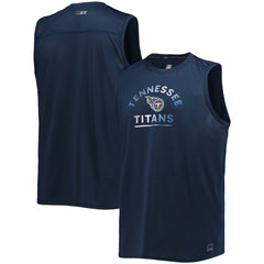 Tennessee Titans MSX by Michael Strahan Rebound Tank Top Navy