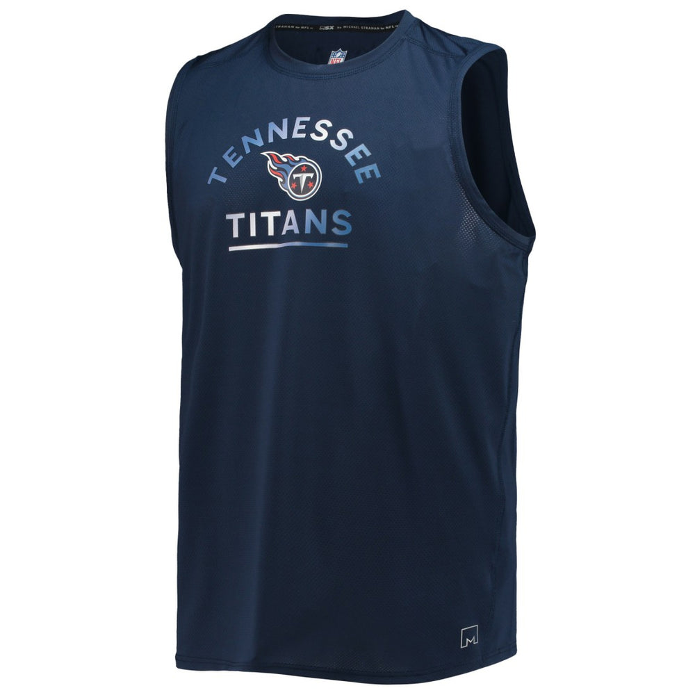 Tennessee Titans MSX by Michael Strahan Rebound Tank Top Navy