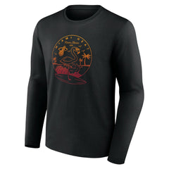 Miami Heat Tip-Off Long Sleeve T-Shirt Black