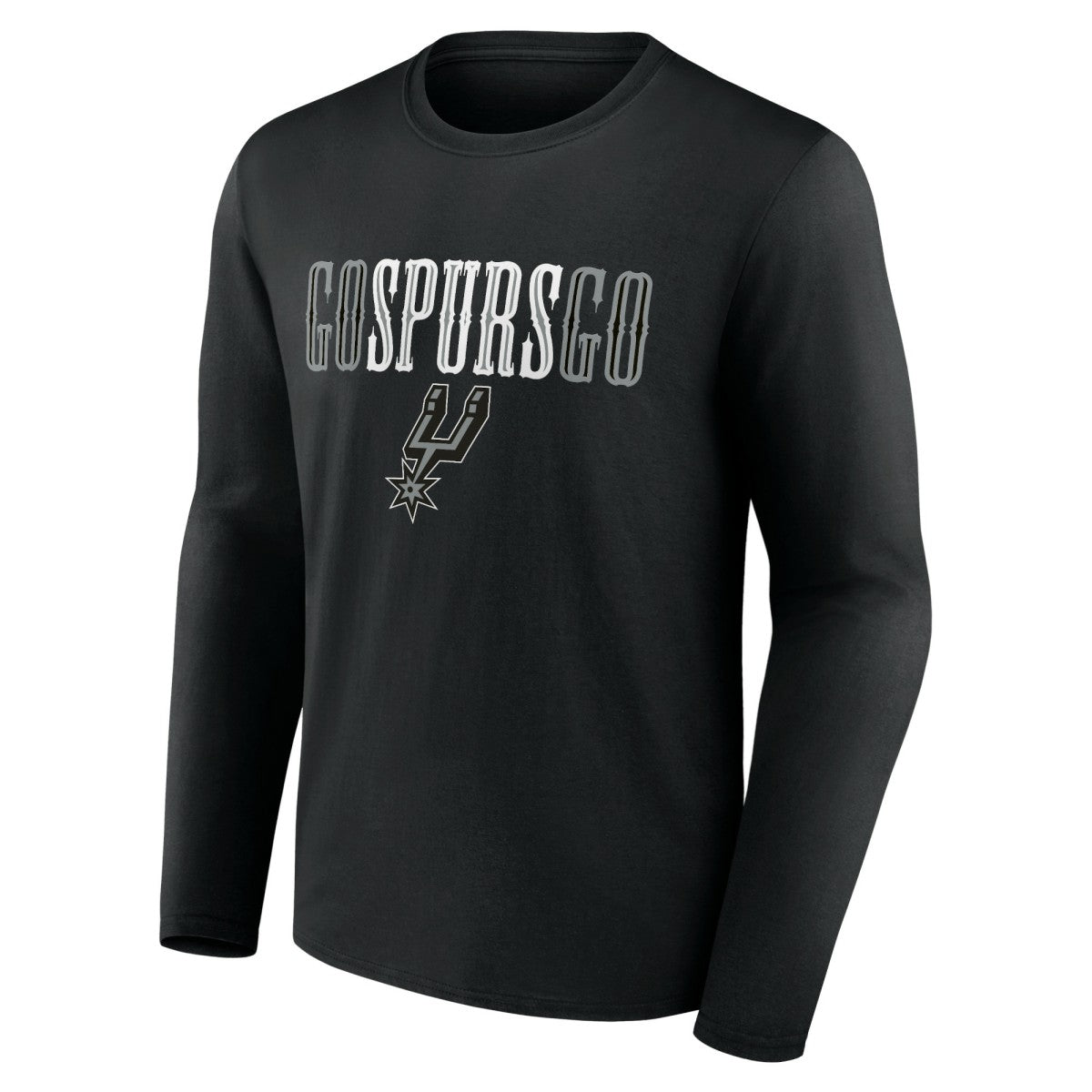 San Antonio Spurs Tip-Off Long Sleeve T-Shirt Black
