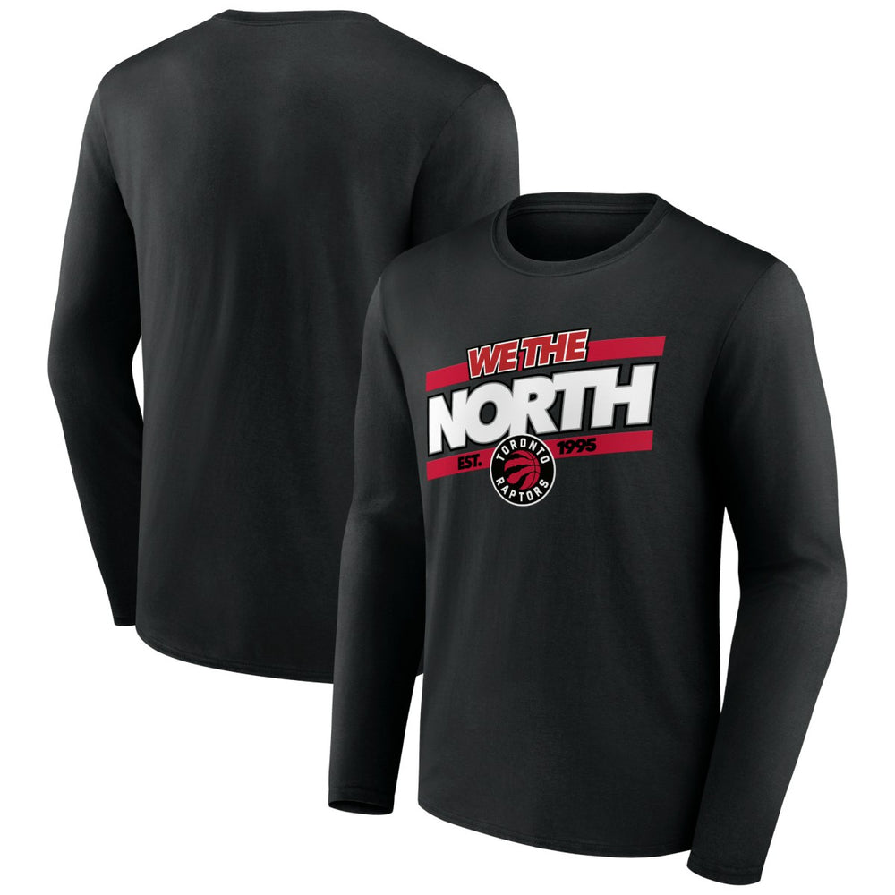 Toronto Raptors Tip-Off Long Sleeve T-Shirt Black
