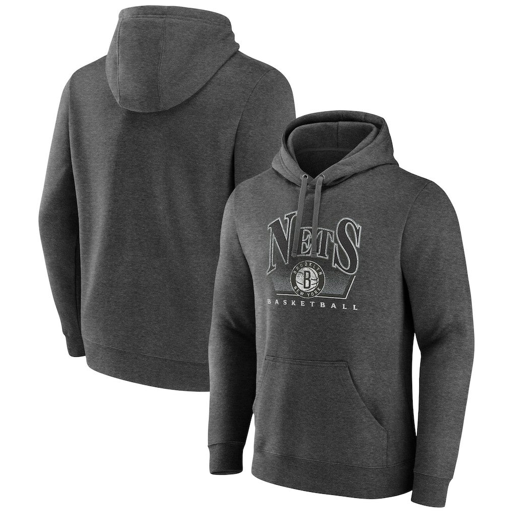 Brooklyn Nets Selection Pullover Hoodie Charcoal