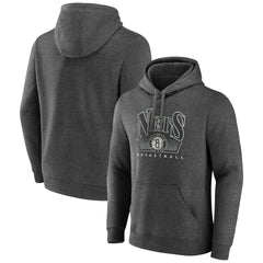 Brooklyn Nets Selection Pullover Hoodie Charcoal