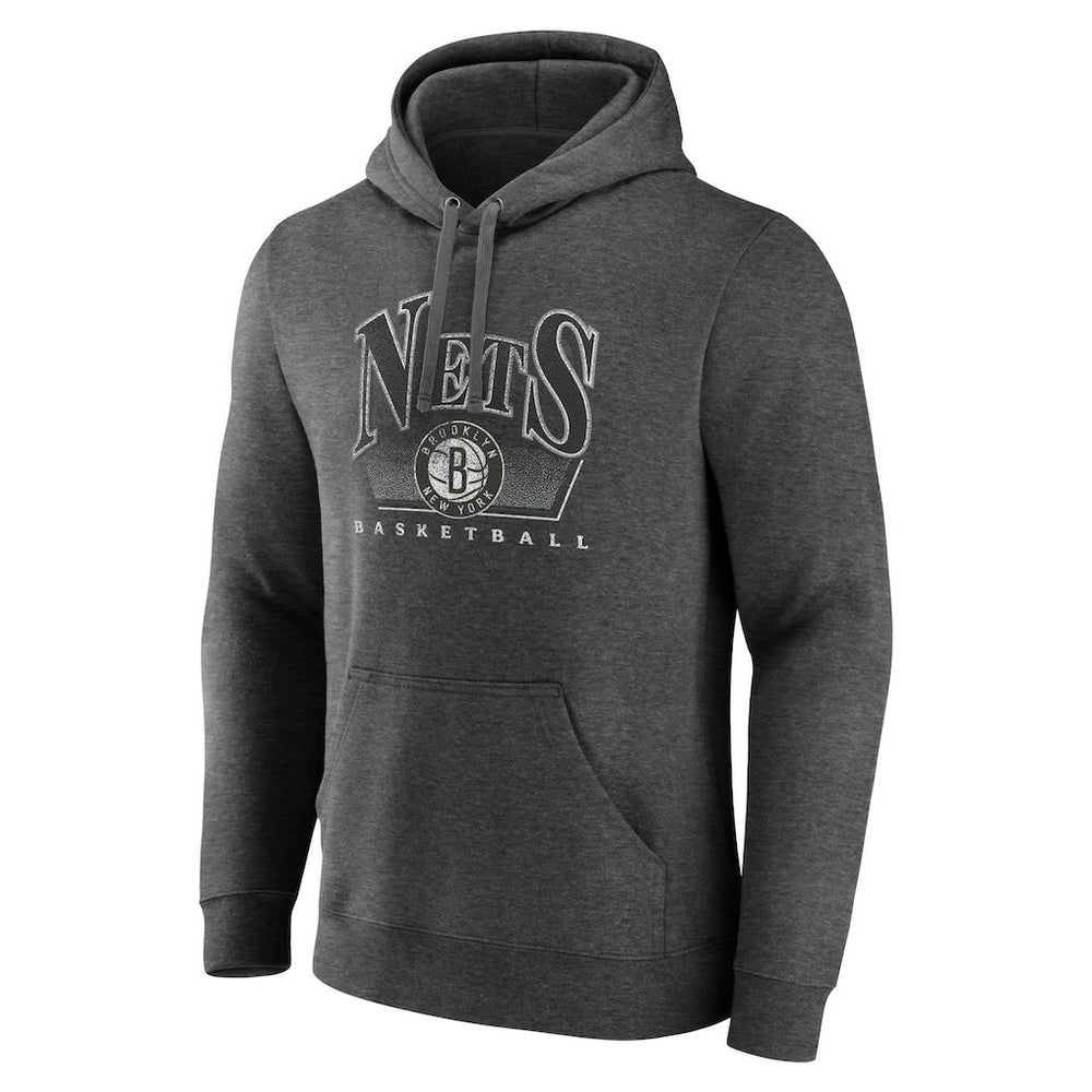 Brooklyn Nets Selection Pullover Hoodie Charcoal