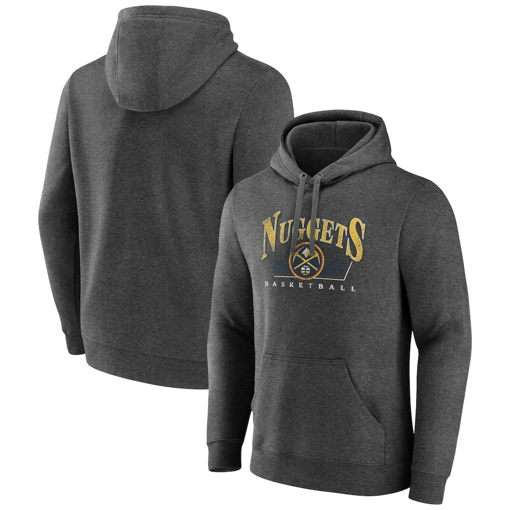 Denver Nuggets Selection Pullover Hoodie Charcoal