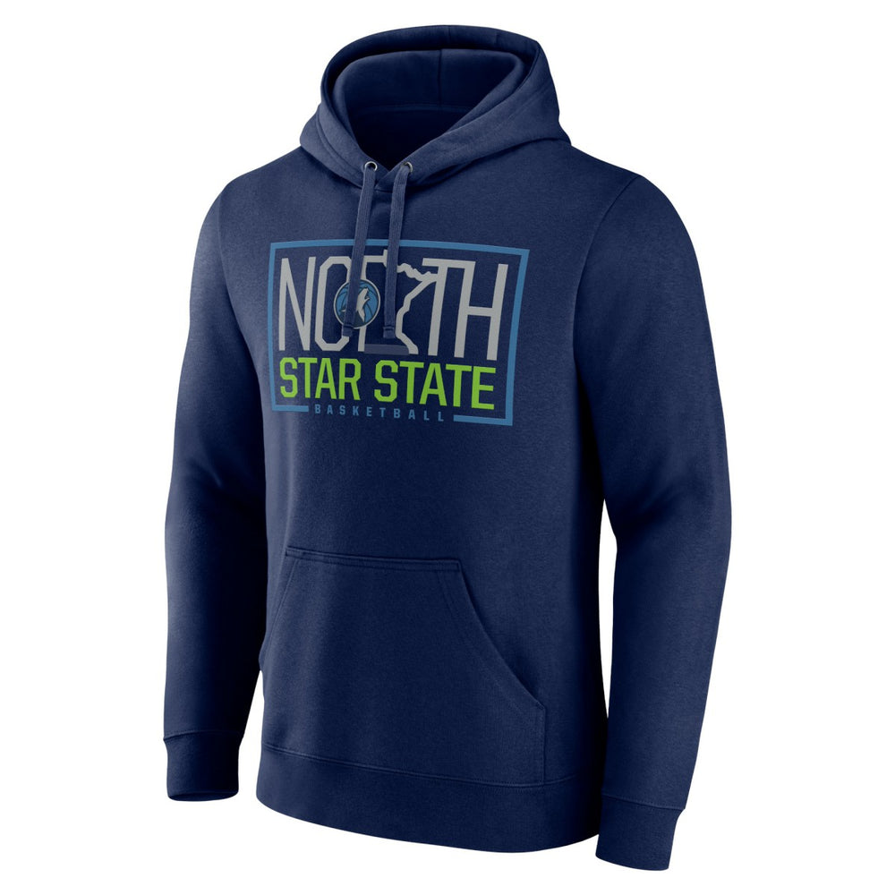 Minnesota Timberwolves Tip-Off Pullover Hoodie Navy