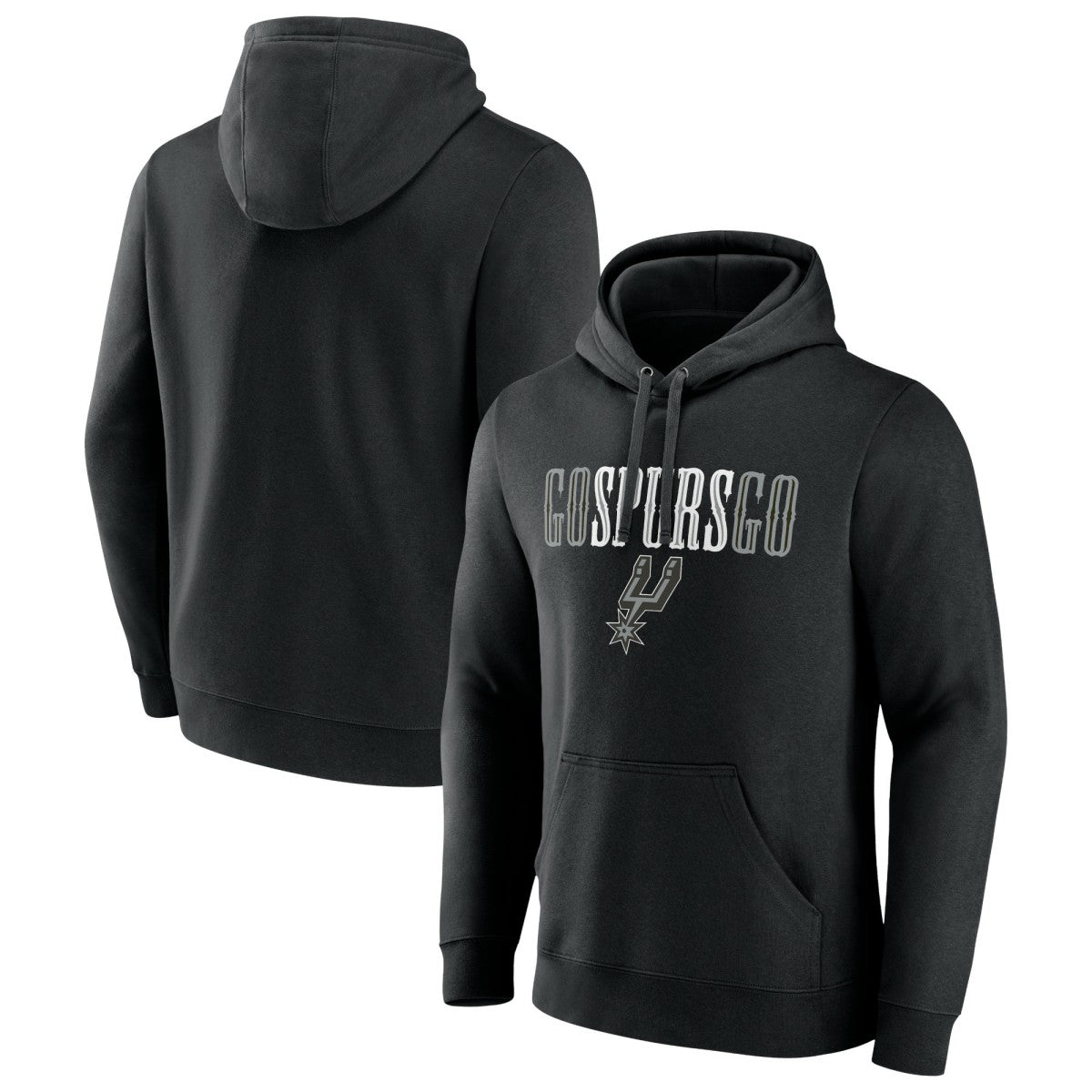 San Antonio Spurs Tip-Off Pullover Hoodie Black