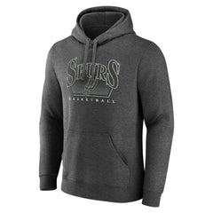 San Antonio Spurs Selection Pullover Hoodie Charcoal