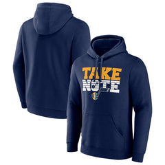 Utah Jazz Tip-Off Pullover Hoodie Navy