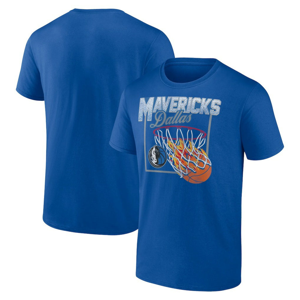 Dallas Mavericks Alley Oop T-Shirt Blue