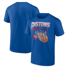Detroit Pistons Alley Oop T-Shirt Blue