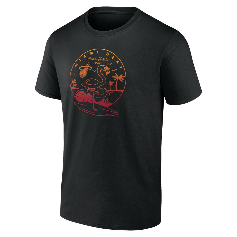 Miami Heat Tip-Off T-Shirt Black