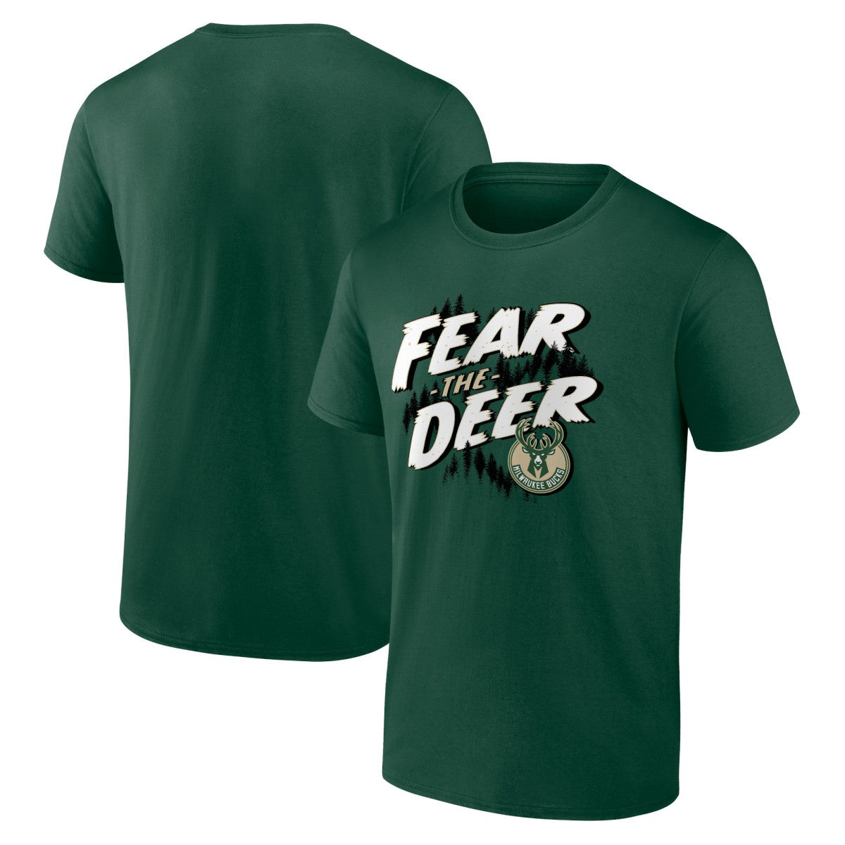 Milwaukee Bucks Tip-Off T-Shirt Hunter Green