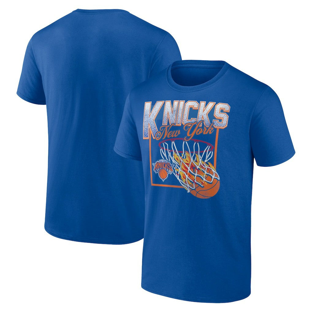 New York Knicks Alley Oop T-Shirt Blue