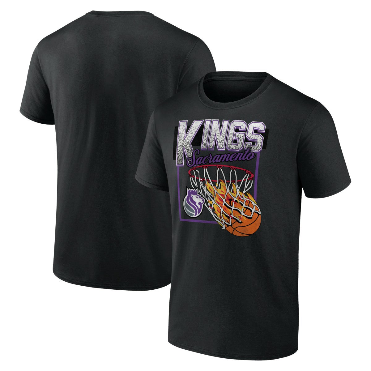 Sacramento Kings Alley Oop T-Shirt Black