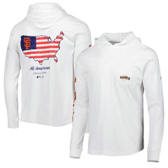 San Francisco Giants johnnie-O Edison Hoodie T-Shirt - White Hoodies