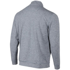 New York Yankees Peached Marled Yarn Quarter-Zip Pullover Jacket - Heathered Navy Jackets