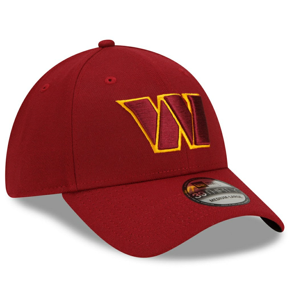 Washington Commanders New Era Team Classic 39THIRTY Flex Hat Burgundy