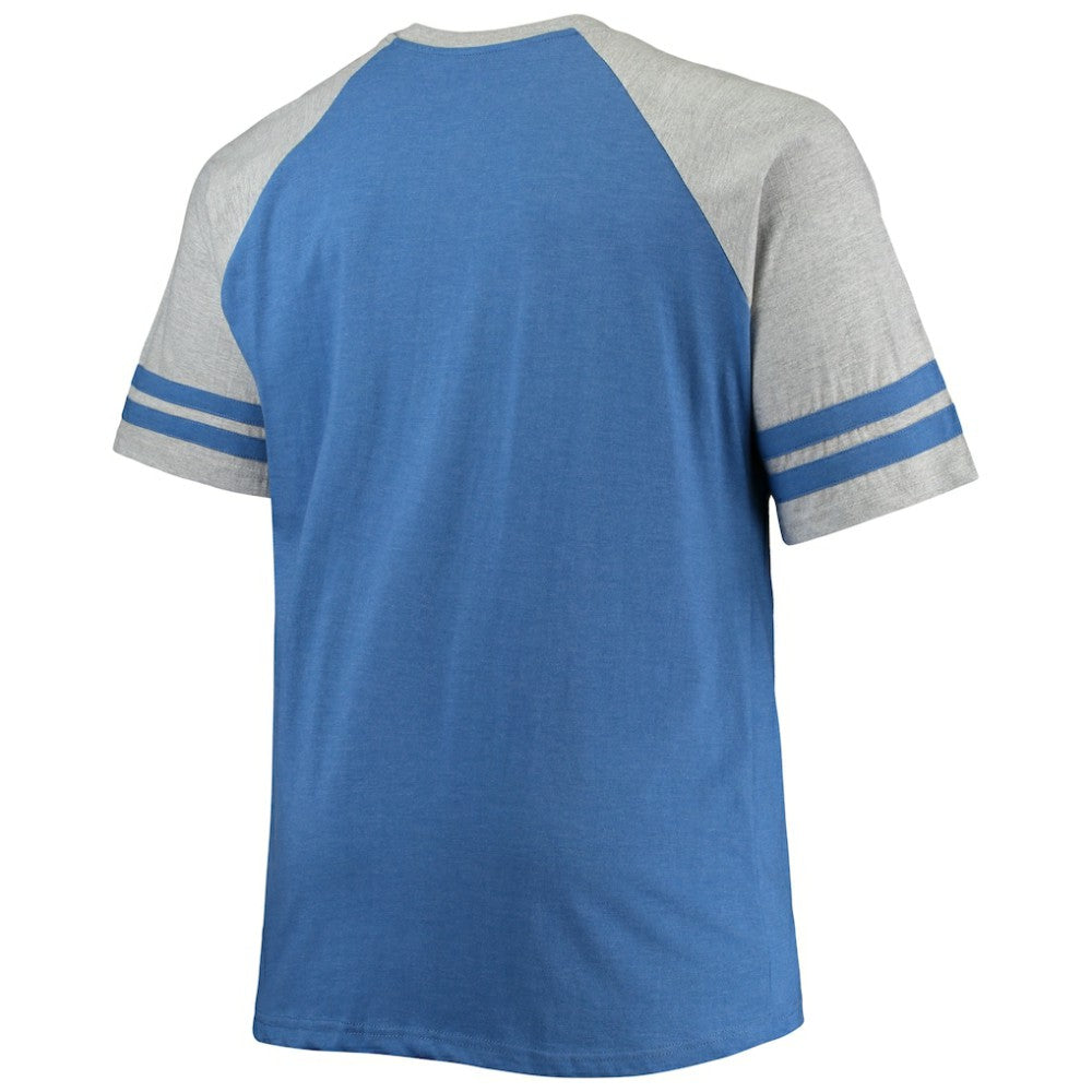 NHL Toronto Maple Leafs Big & Tall Raglan T-Shirt - Heathered Blue