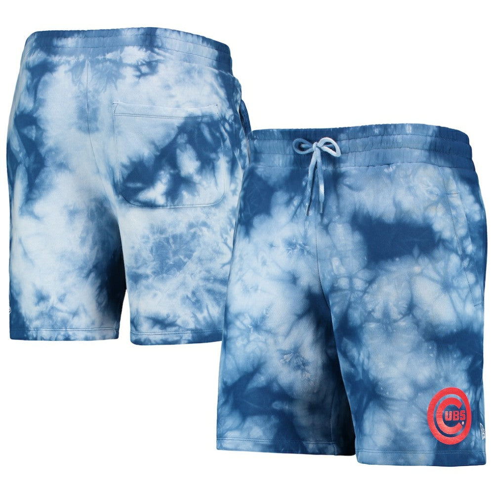 Chicago Cubs New Era Team Dye Shorts - Royal Shorts