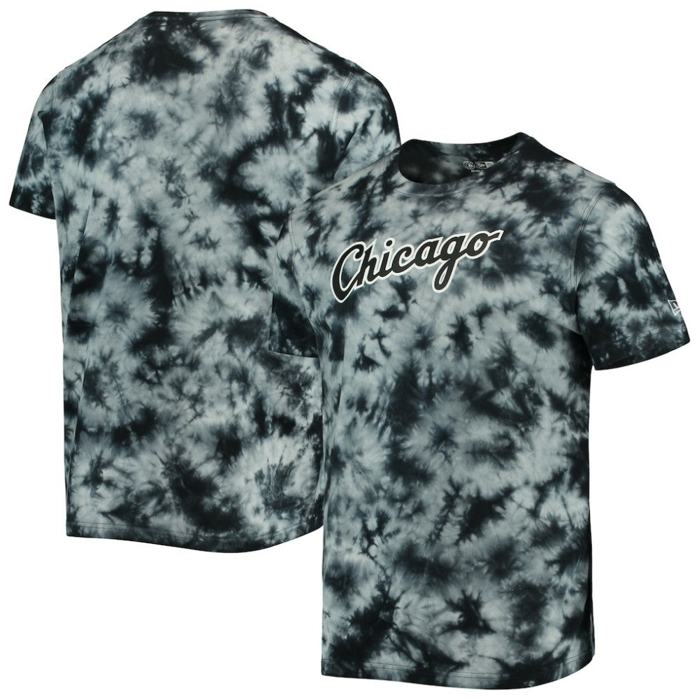Chicago White Sox New Era Team Tie-Dye T-Shirt - Black T-shirts