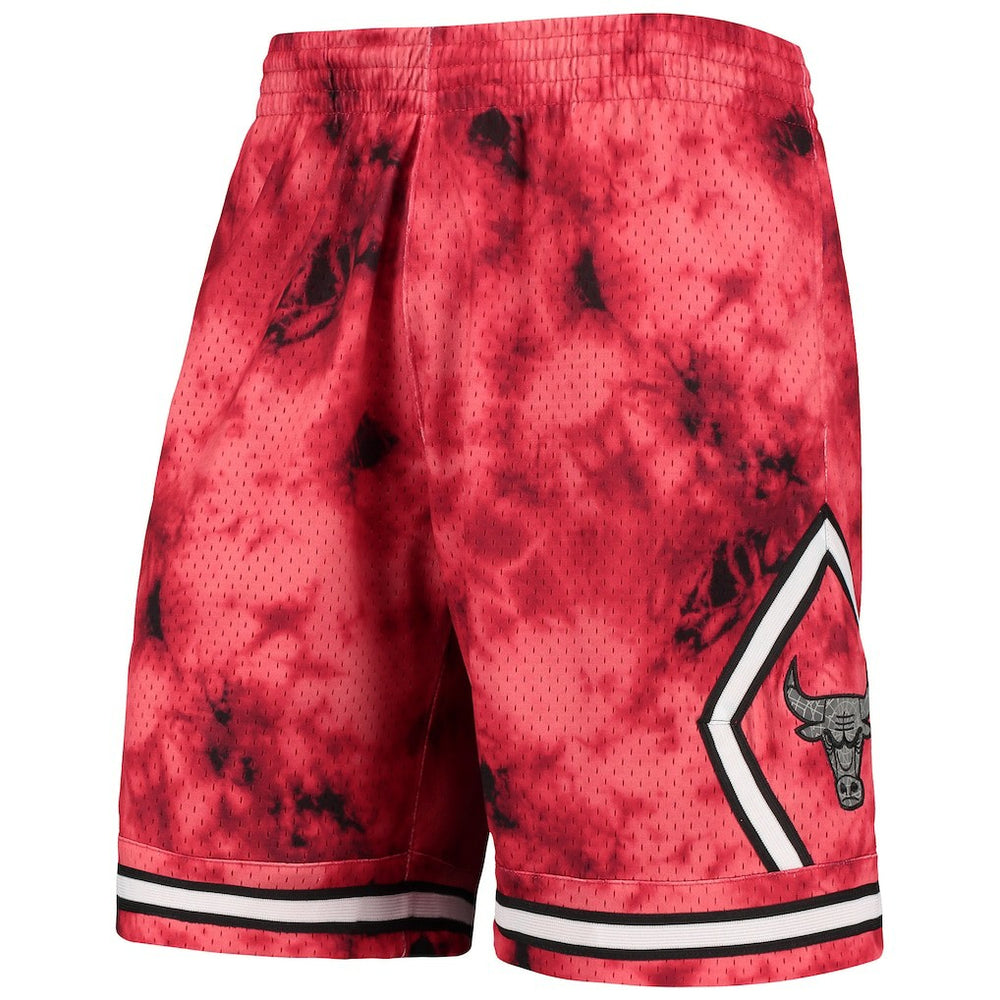 Chicago Bulls Hardwood Classics 1997 Galaxy Swingman Shorts Red