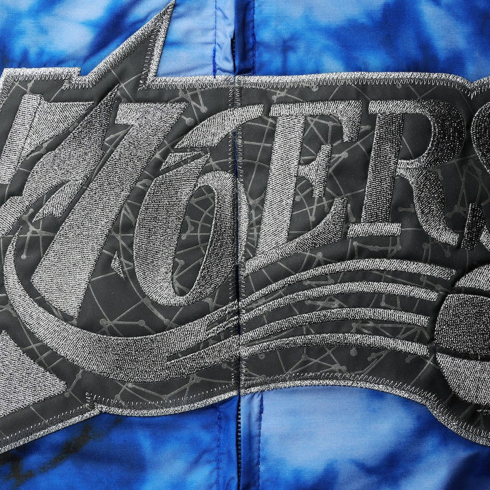 Philadelphia 76ers Women's Galaxy Sublimated Windbreaker Pullover Full-Zip Hoodie Royal