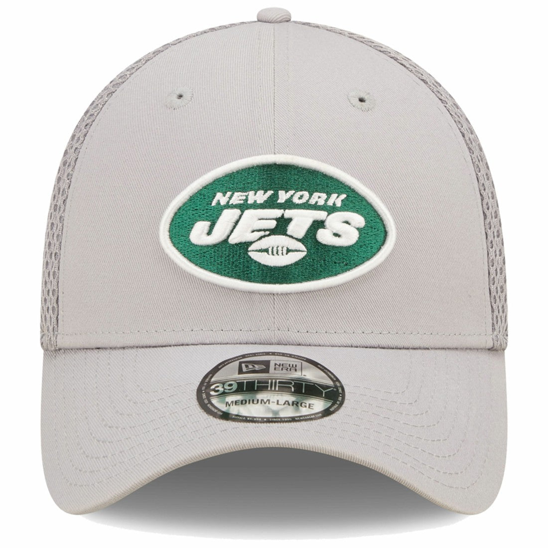 New York Jets New Era Team Neo 39THIRTY Flex Hat Gray