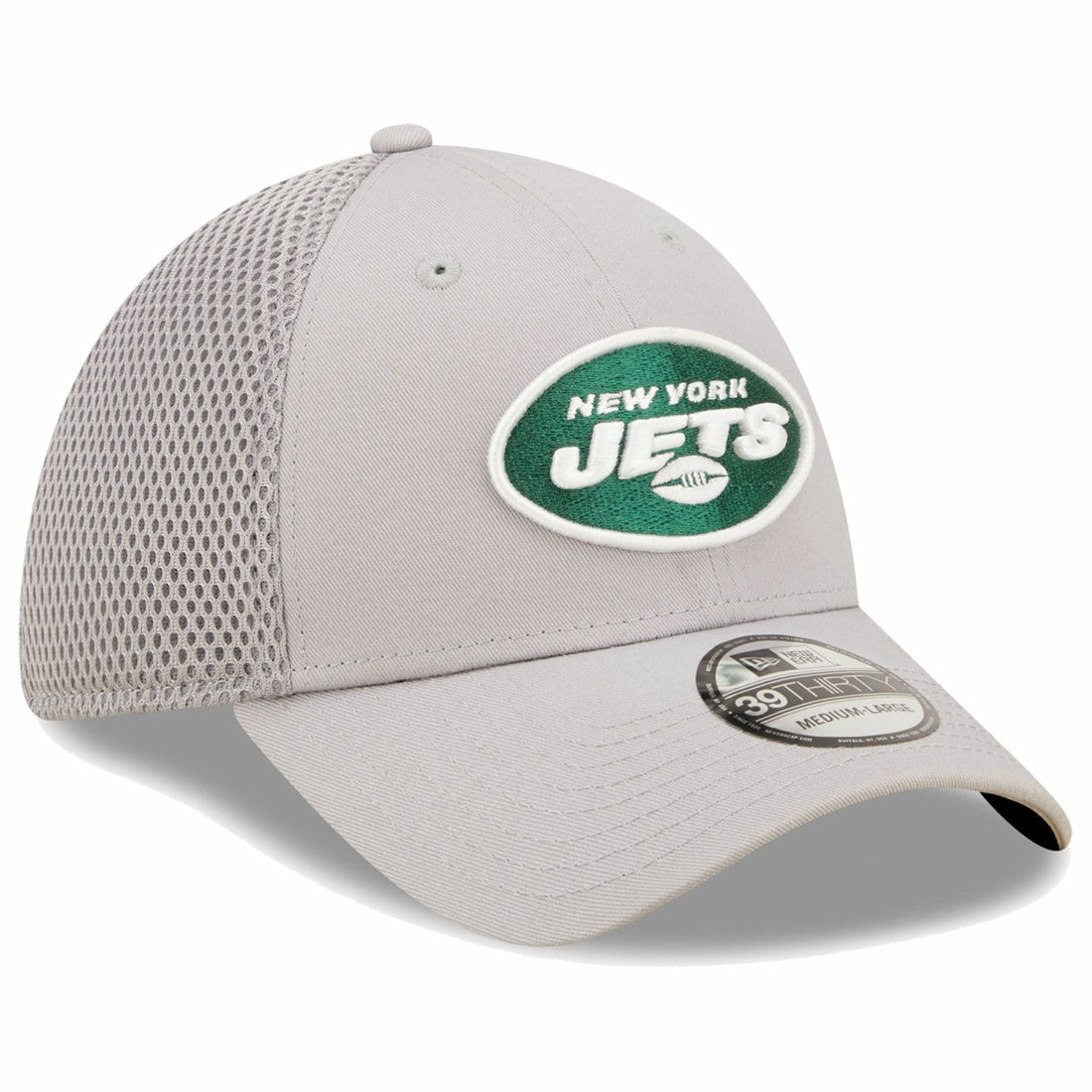 New York Jets New Era Team Neo 39THIRTY Flex Hat Gray