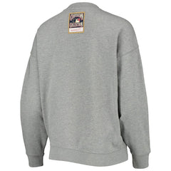 St. Louis Cardinals Mitchell & Ness Women's Cooperstown Collection Logo Lightweight Pullover Sweatshirt - Heathered Gray Pullover
