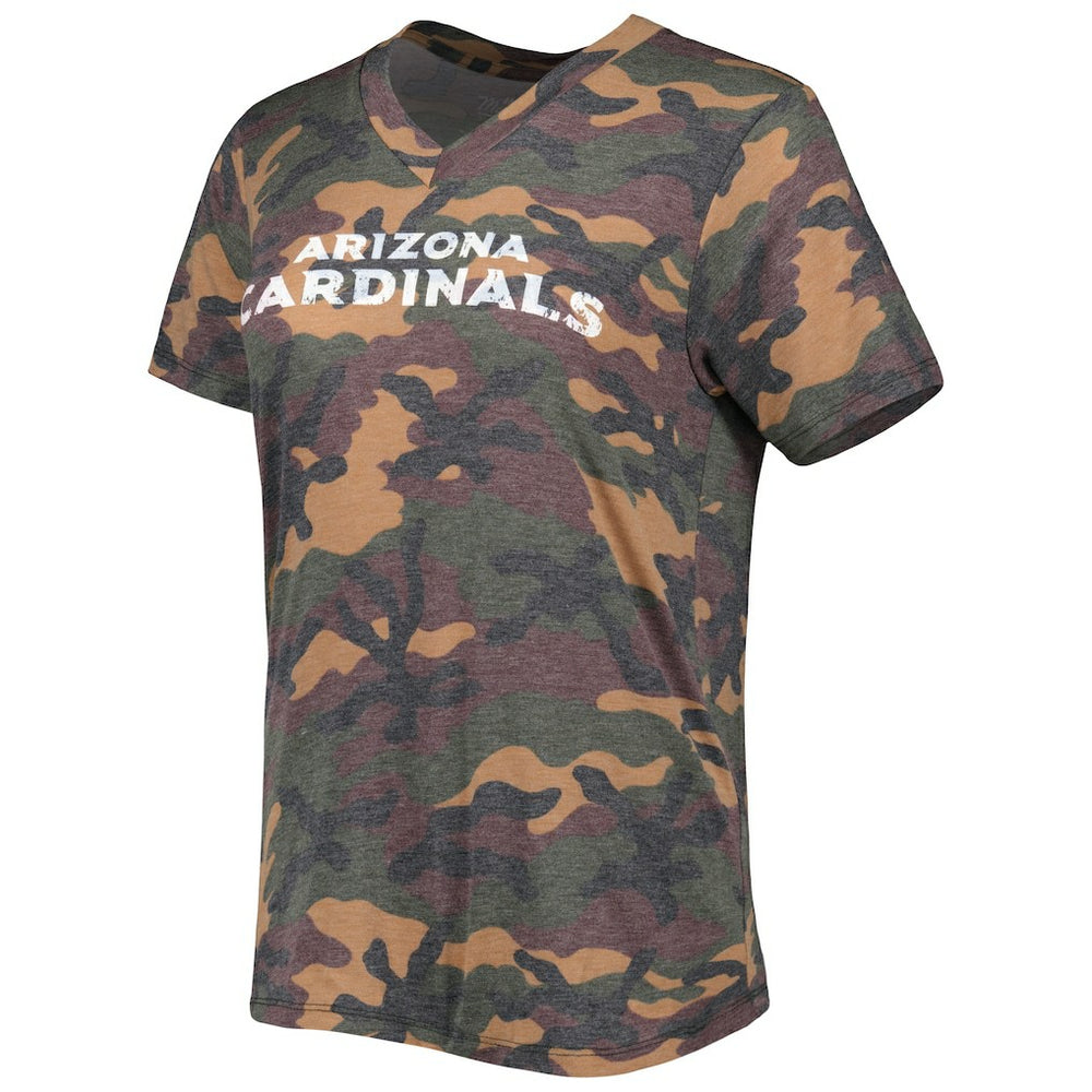 Kyler Murray Arizona Cardinals Majestic Threads Women's Name & Number V-Neck Tri-Blend T-Shirt Camo