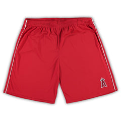 Los Angeles Angels Big & Tall Mesh Shorts - Red Shorts