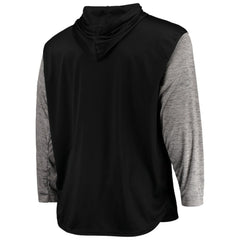 San Francisco Giants Big & Tall Wordmark Club Pullover Hoodie - Black/Heathered Black Hoodies
