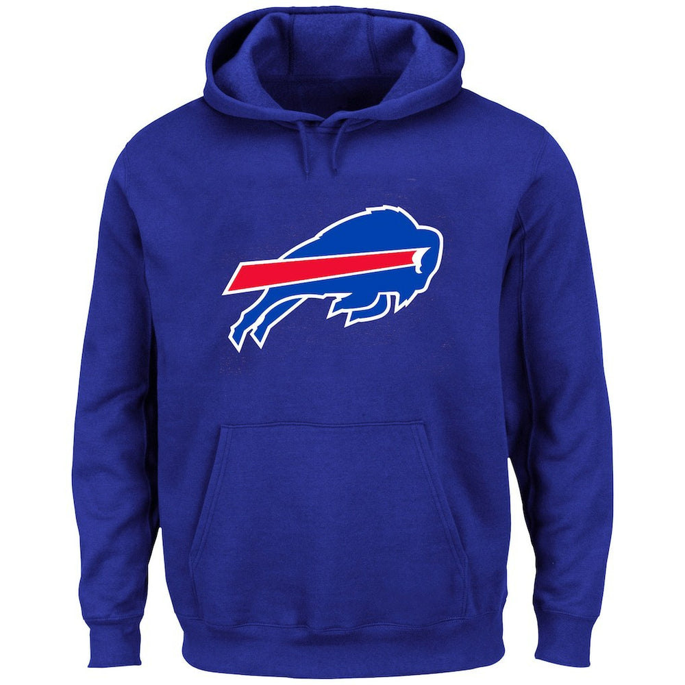 Josh Allen Buffalo Bills Big & Tall Fleece Name & Number Pullover Hoodie Royal