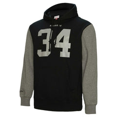 Bo Jackson Las Vegas Raiders Retired Player Name & Number Pullover Hoodie Black