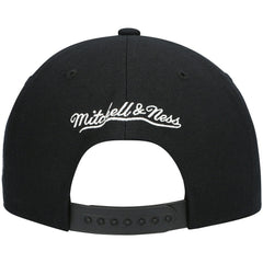 Atlanta Hawks Hardwood Classics Script 2.0 Snapback Hat Black