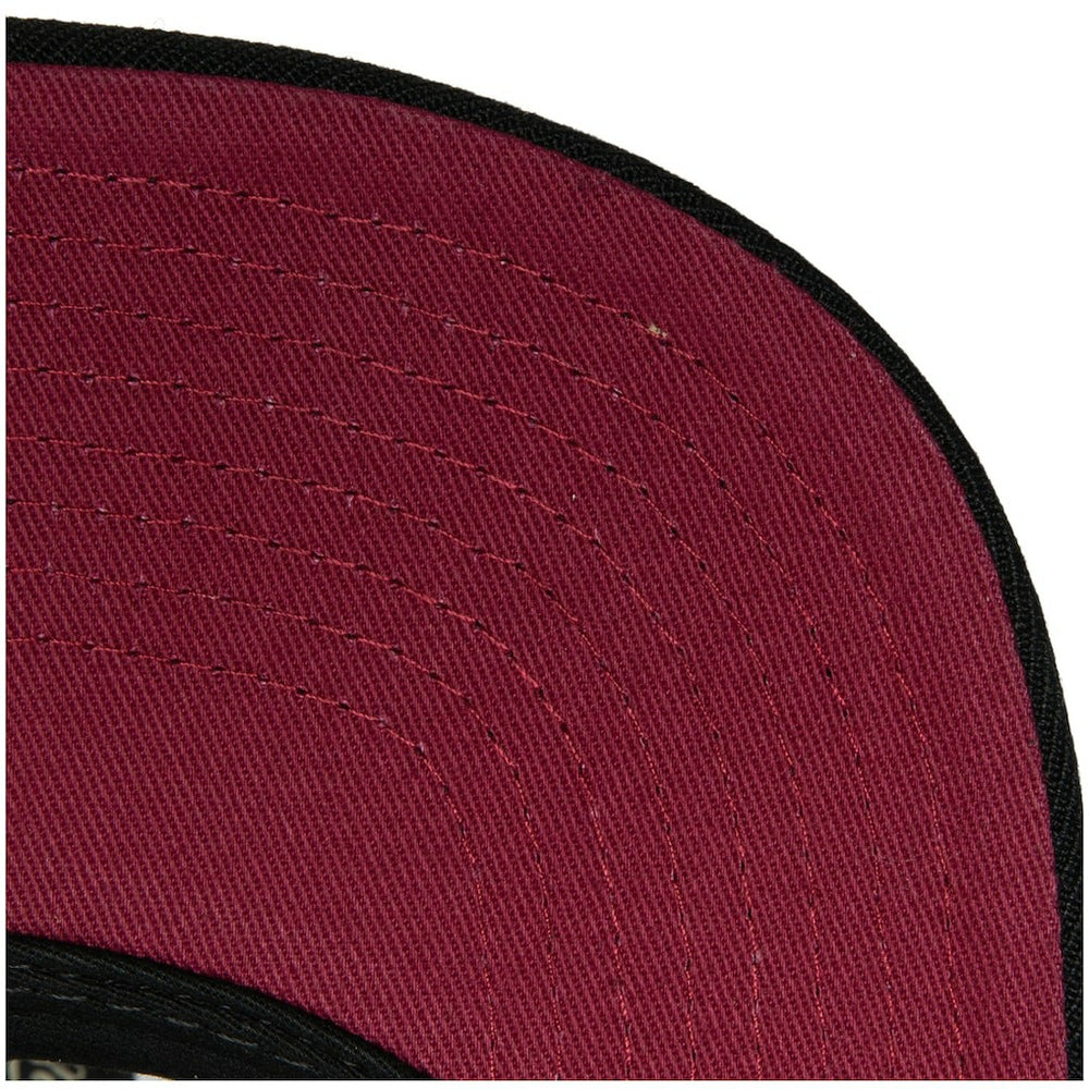 Cleveland Cavaliers Hardwood Classics Script 2.0 Snapback Hat Black