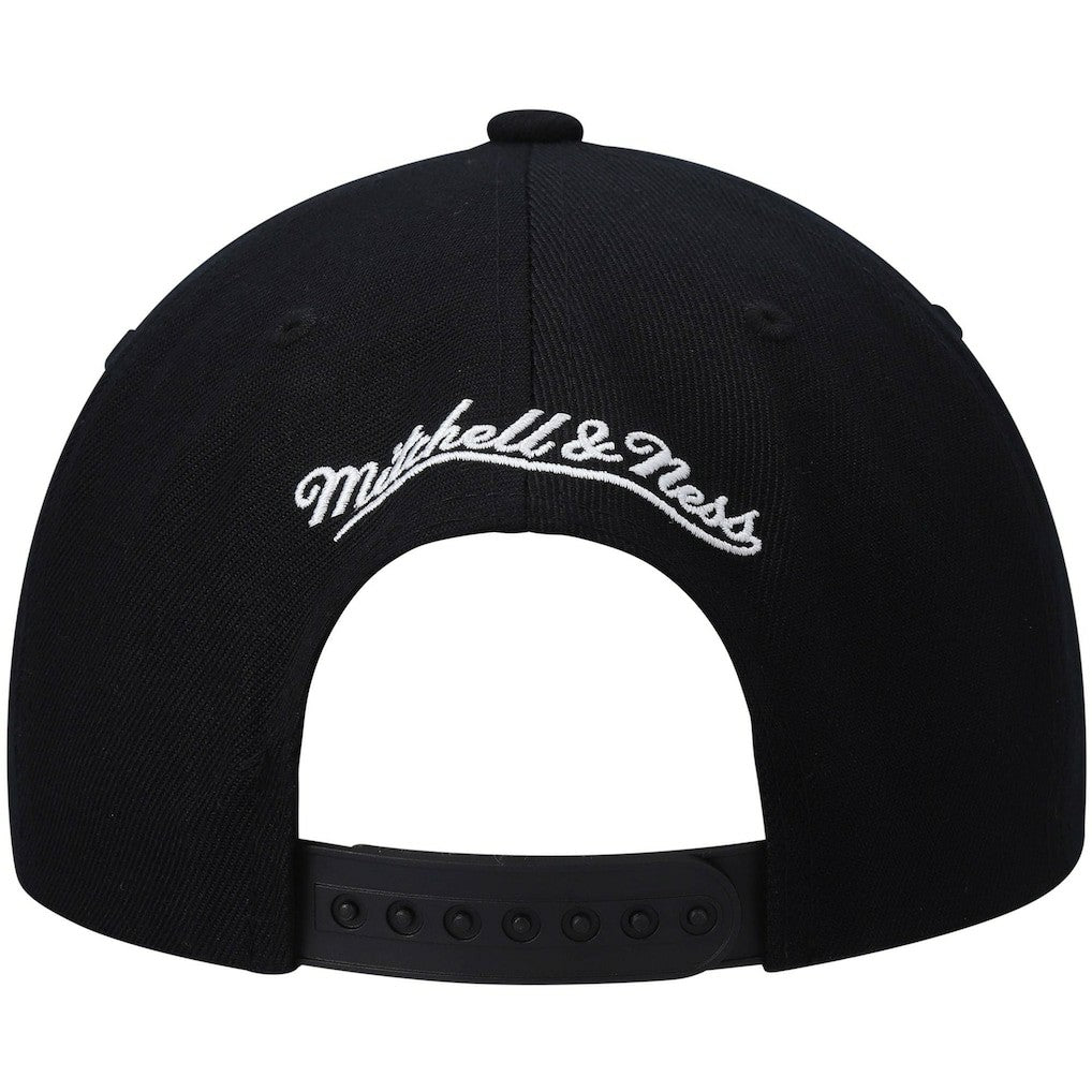 Golden State Warriors Hardwood Classics Script 2.0 Snapback Hat Black