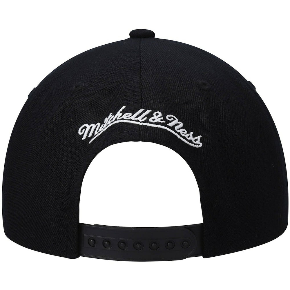 Golden State Warriors Hardwood Classics Script 2.0 Snapback Hat Black