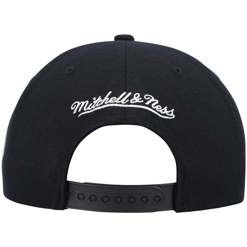 Indiana Pacers Hardwood Classics Script 2.0 Snapback Hat Black