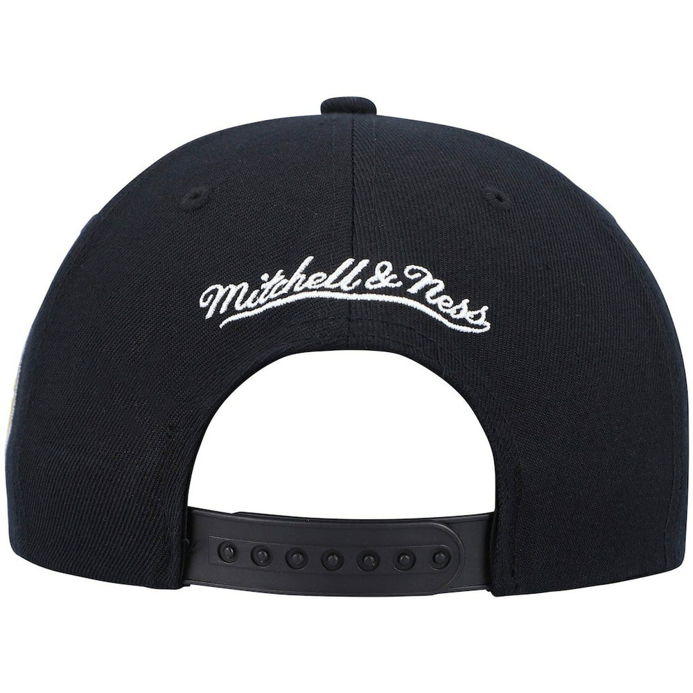 Indiana Pacers Hardwood Classics Script 2.0 Snapback Hat Black