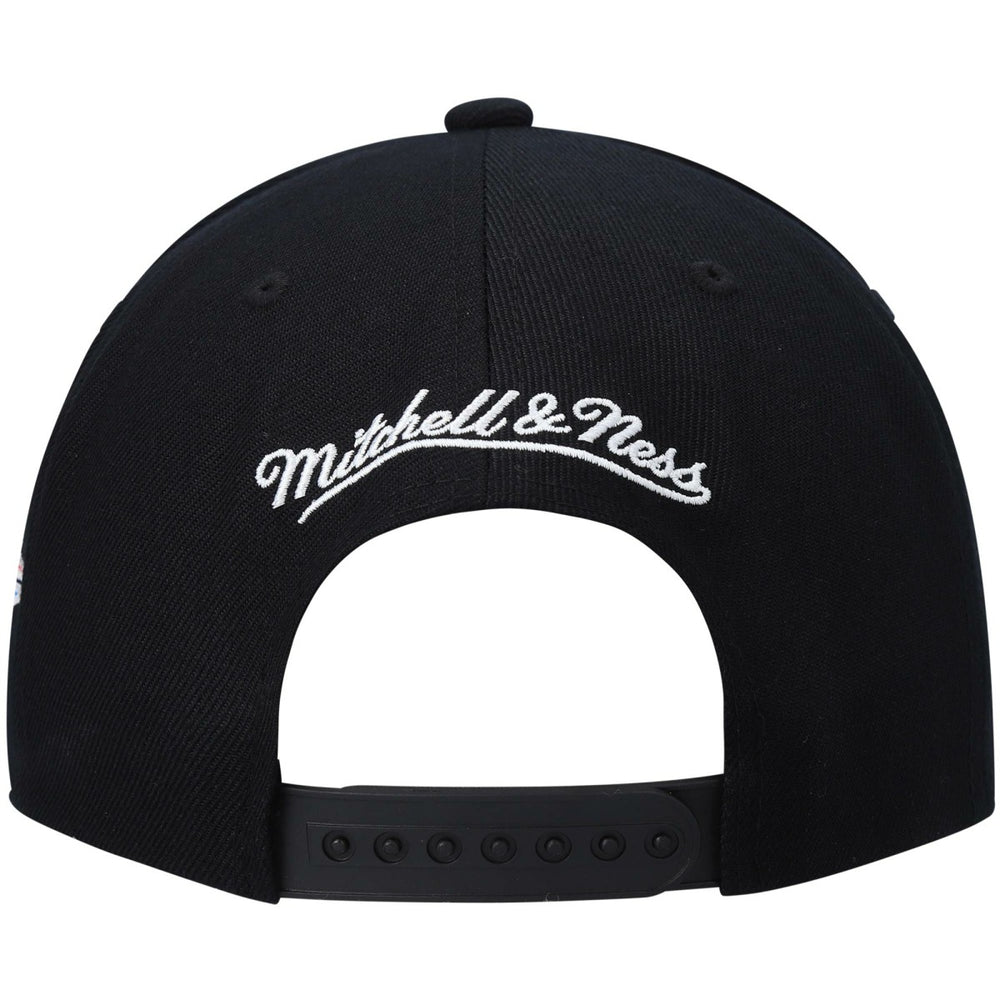 Oklahoma City Thunder Hardwood Classics Script 2.0 Snapback Hat Black